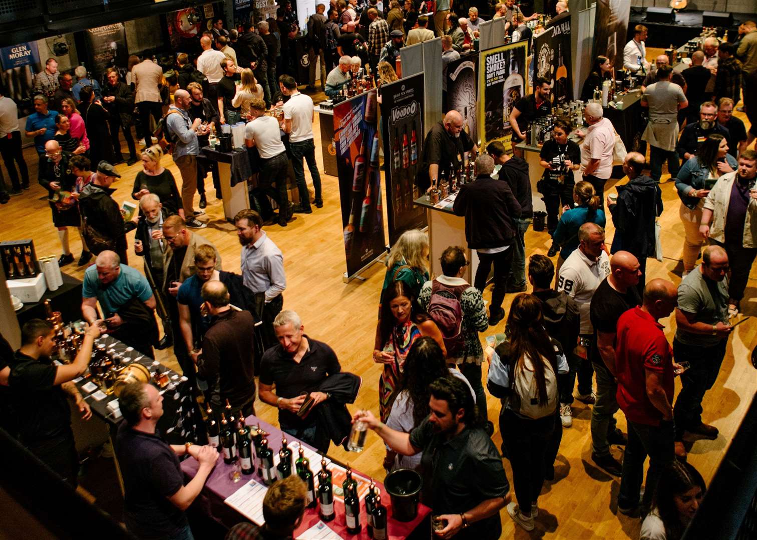 Now in its third year, the event has become very popular among whisky enthusiasts. Picture: Finlay Macintosh.